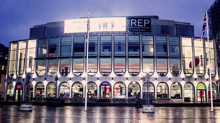 01 Birmingham Rep 11 Birmingham Rep Theatre On A Murky Win Flickr