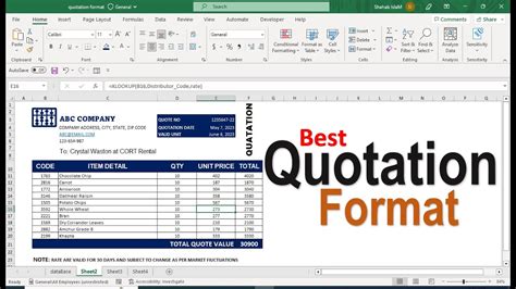 1 The Ultimate 5Step Guide Create Quotes In Excel Now Excel Web