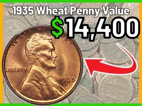 1935 Penny Value Guide Penny Values Penny Valuable Wheat Pennies