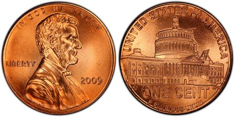 2009 Lincoln Penny Value And Designs 850 Penny