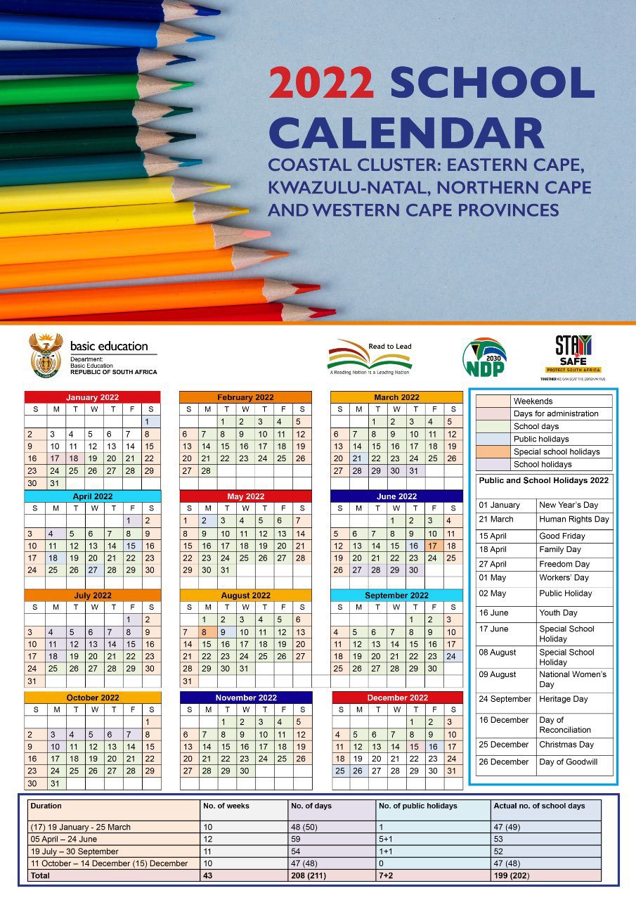 2025 School Calendar South Africa Pdf Download Louis C Bennett