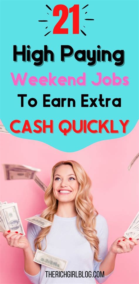 28 High Paying Jobs To Make Extra Money On Weekends