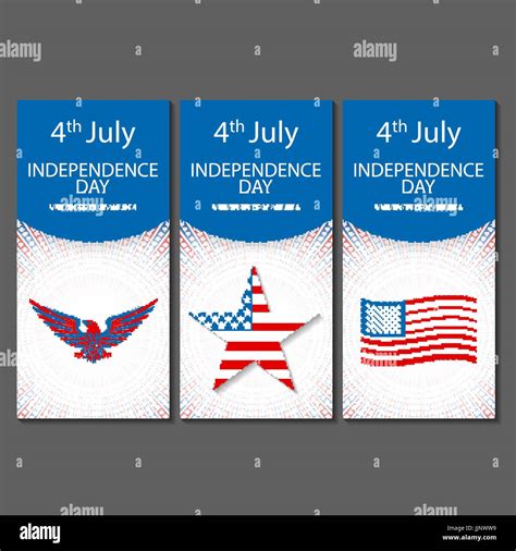 4Th July Independence Day And For Presidential Election Huge Vector