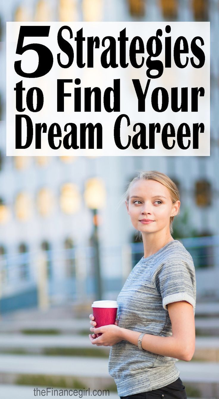 5 Strategies To Help You Find Your Dream Career Dream Career Finding