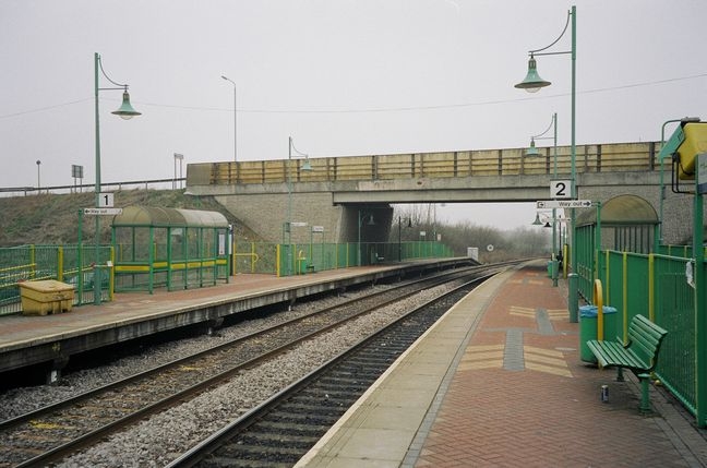 57413 Parkway Sutton Parkway Railway Station Nottinghamsh Brad 28