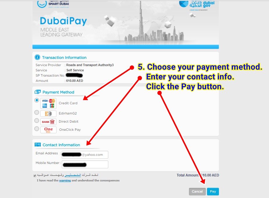 7 Powerful Ways To Check Pay Your Dubai Traffic Fines