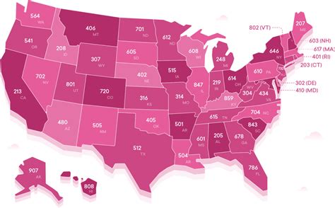 All Us Area Codes By State Freshdesk Contact Center Formerly