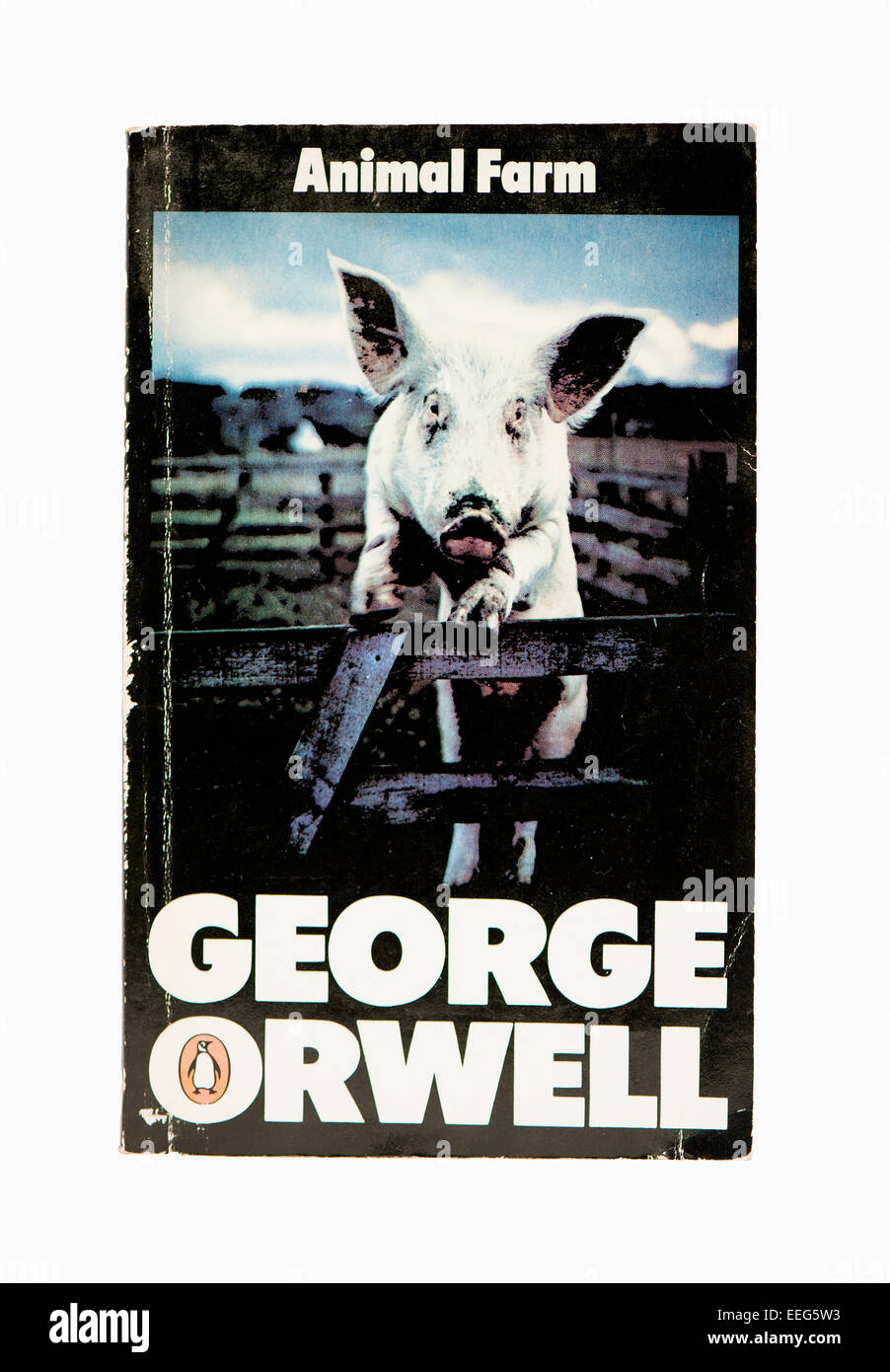 Animal Farm Printable Book Cover George Orwell Literary Poster