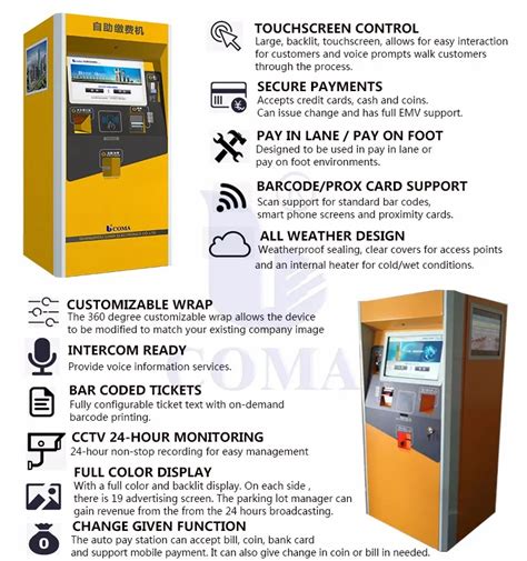 Asian Market Automatic Car Parking Payment System Autopay Machine Buy Autopay Parking Machine