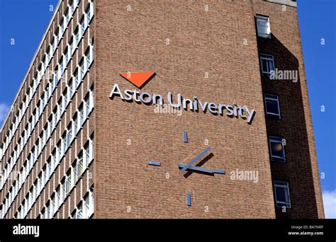 Aston University In Aston Birmingham England Uk Stock Photo Alamy