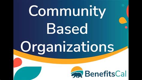 Benefitscal Community Based Organization Cbo Accounts Youtube