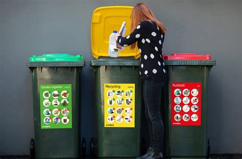 Bin Collection Day In Sydney City Of Sydney