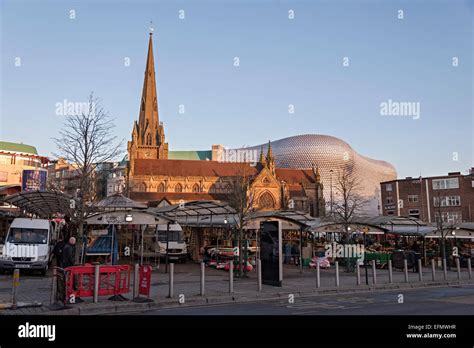 Birmingham Bullring Market Stock Photo Alamy