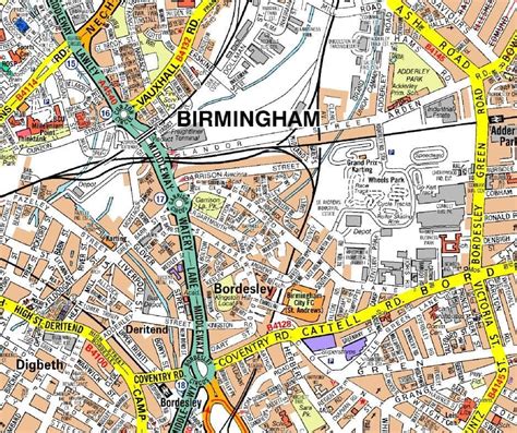 Birmingham City Centre Map Your Ultimate Guide Map Of The Usa