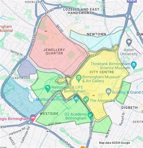 Birmingham City Council Controlled Parking Zones Google My Maps