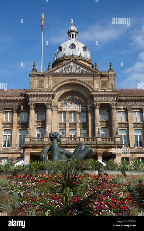 Birmingham City Council Town Hall Building In Victoria Square In The