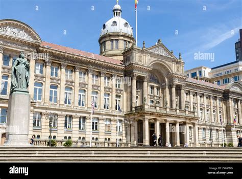 Birmingham Council House In Victoria Square Is A Grade 2 Listed