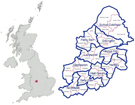 Birmingham Erdington Constituency Map