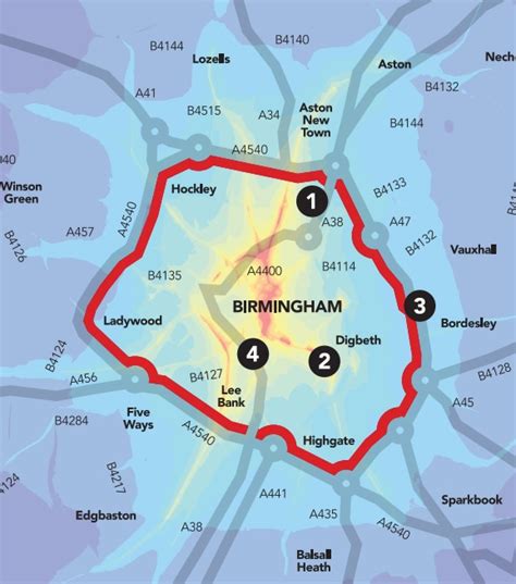 Birmingham Caz Map - Excel Web