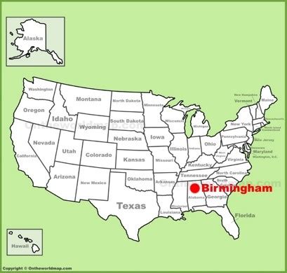 Birmingham Maps Alabama U S Discover Birmingham With Detailed Maps