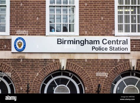 Birmingham Police Station Stock Photo Alamy