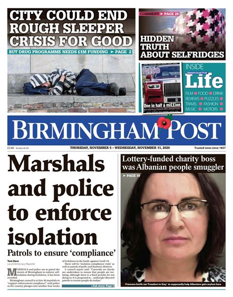 Birmingham Post November 05 2020 Magazine Get Your Digital Subscription