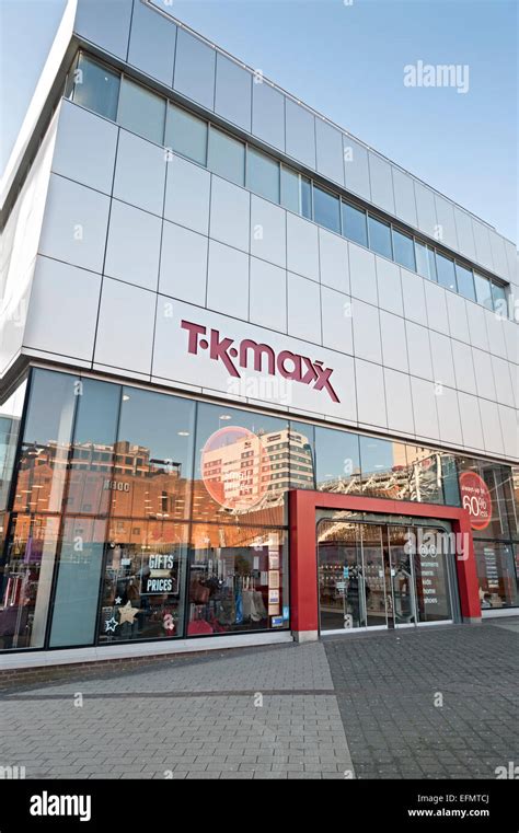 Birmingham Tk Maxx Retail Shop Stock Photo Alamy