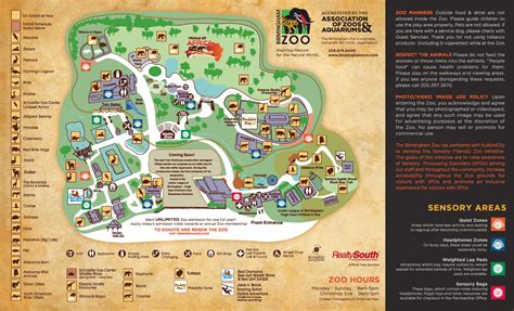 Birmingham Zoo Map