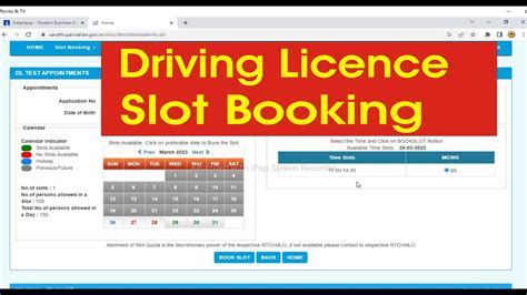 Booking Tip Slot Birmingham