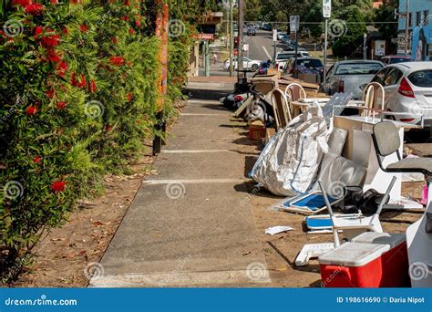 Bulky Waste On The Curbside Editorial Photo Image Of Recycling