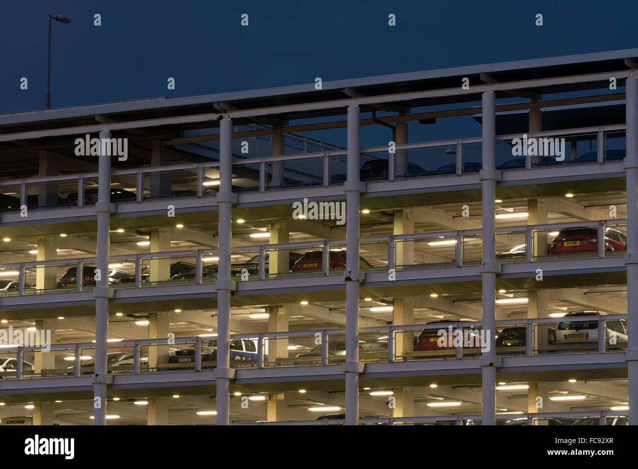 Car Park 1 At Birmingham Airport Uk Stock Photo Alamy