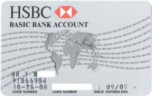 Carte Bancaire Hsbc Basic Bank Account Hsbc Royaume Uni De Grande