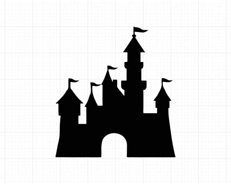 Castle Outline Svg