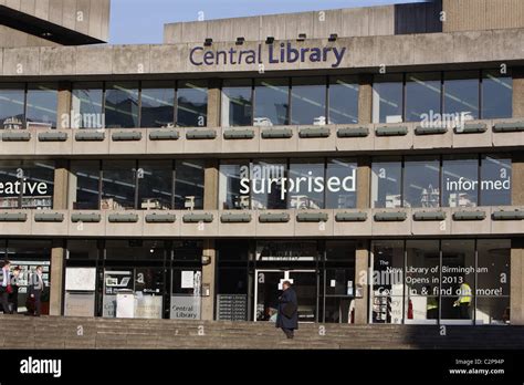 Central Library Birmingham Stock Photo Alamy