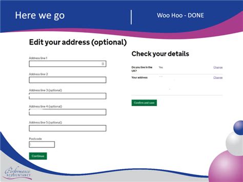 Changing Your Address At Hmrc 19 Performance Accountancy