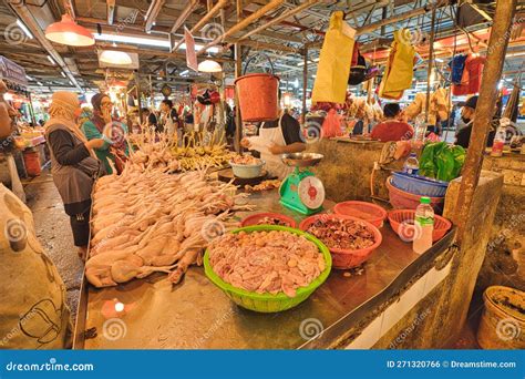 Chow Kit Road Wet Market Of Kuala Lumpur Editorial Stock Photo Image