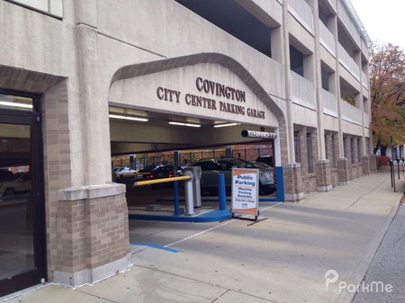 City Center Parking Garage Parking In Covington Parkme