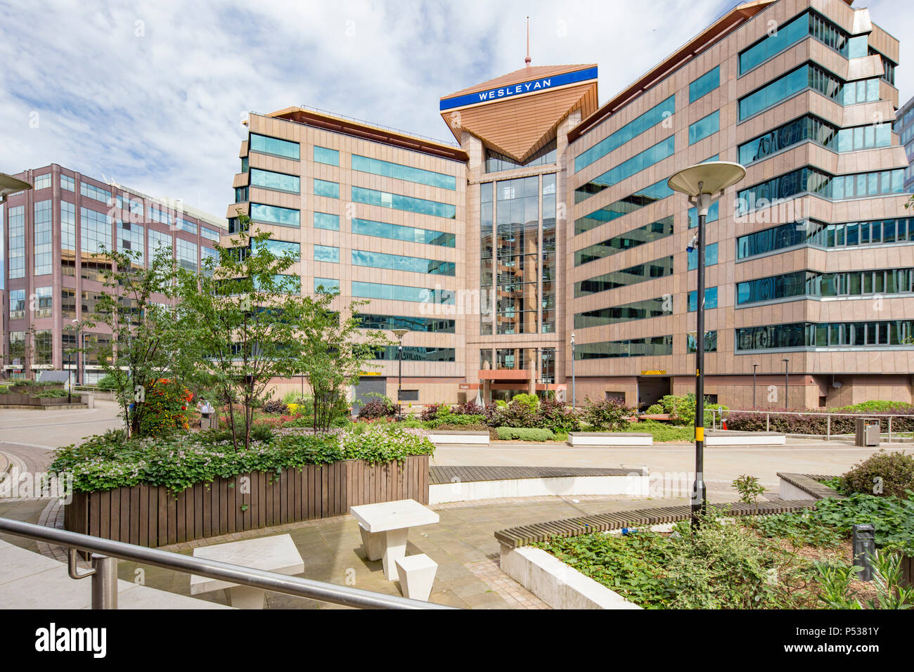 Colmore Circus Queensway Birmingham England Uk Stock Photo Alamy