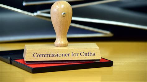 Commissioner Of Oaths England