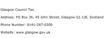 Contact Number Council Tax