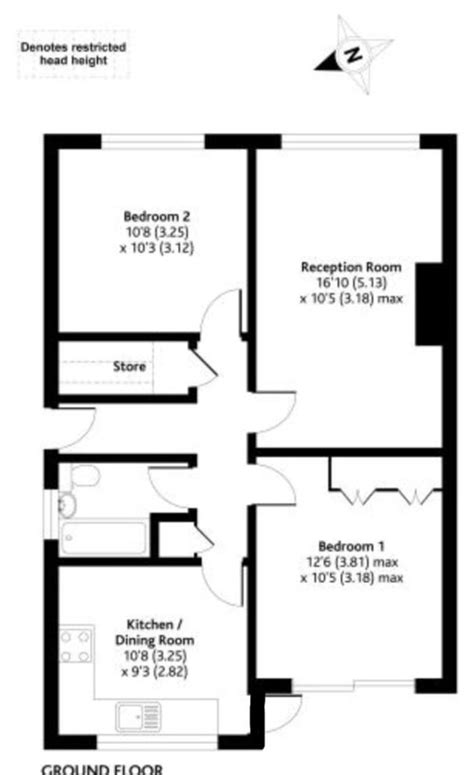 Council Flat Floor Plan Floorplans Click