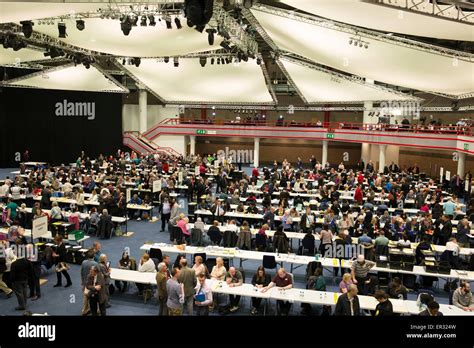 Counting Taking Part At The Icc In Birmingham For The General Election