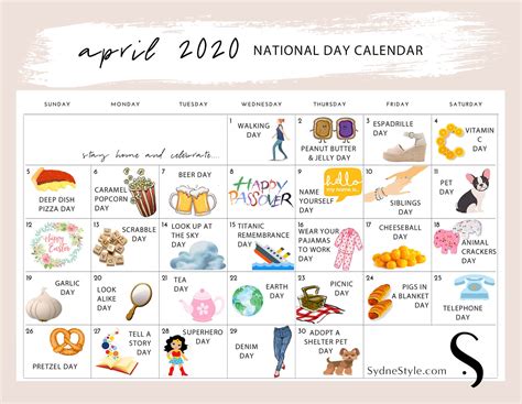 Days In April 2024