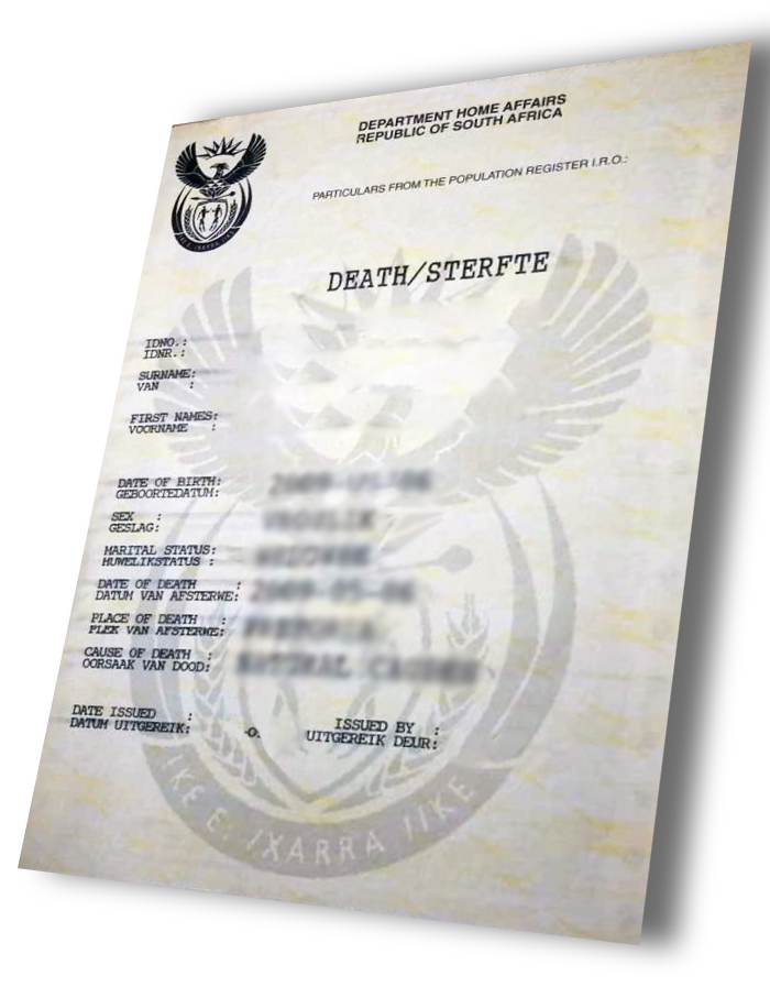 Death Certificate Document Legalisation In London Uk