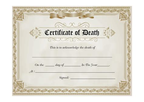 Death Certificate