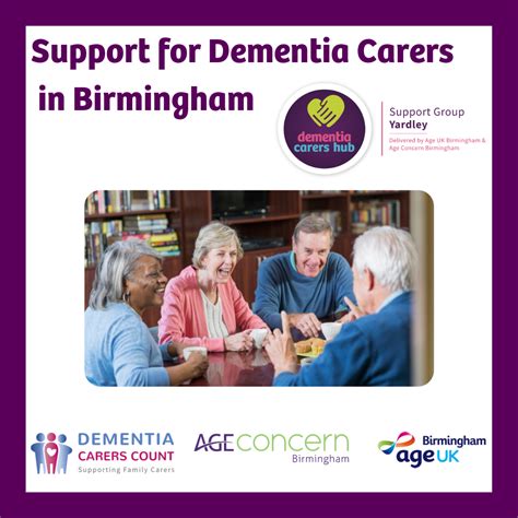 Dementia Carers Hub Carer Support Group Yardley Birmingham Carers Hub