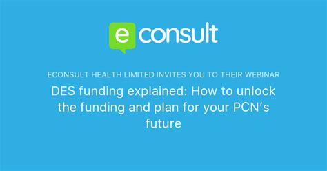 Des Funding Explained How To Unlock The Funding And Plan For Your Pcn