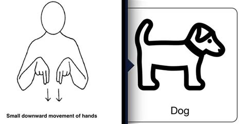 Dog Makaton Sign