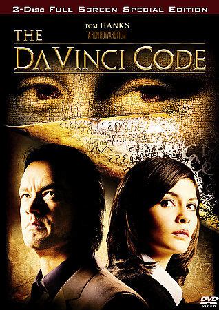 Dvd The Davinci Code 2 Disc Full Screen Special Edition New Sealed In