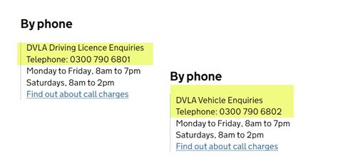 Dvla Contact Number For Customer Services 0300 790 6801